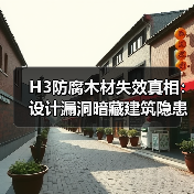 H3防腐木材失效真相:设计漏洞暗藏建筑隐患(图3) H3防腐木材失效真相:设计漏洞暗藏建筑隐患(图3)
