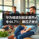 华为精装智能家居市占率44.7%:碾压还是虚火?(图2) 华为精装智能家居市占率44.7%:碾压还是虚火?(图2)