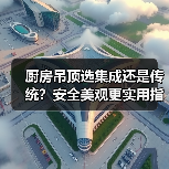 厨房吊顶选集成还是传统?安全美观更实用指南(图4) 厨房吊顶选集成还是传统?安全美观更实用指南(图4)