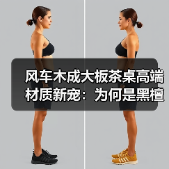 风车木成大板茶桌高端材质新宠：为何是黑檀平替？（图4）