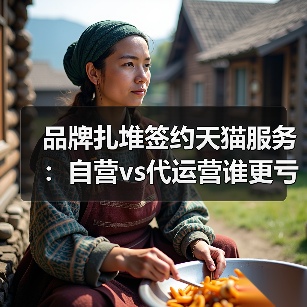 品牌扎堆签约天猫服务:自营vs代运营谁更亏?(图1) 品牌扎堆签约天猫服务:自营vs代运营谁更亏?(图1)
