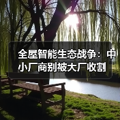 全屋智能生态战争:中小厂商别被大厂收割(图2) 全屋智能生态战争:中小厂商别被大厂收割(图2)