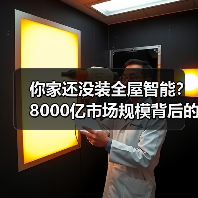 你家还没装全屋智能？8000亿市场规模背
