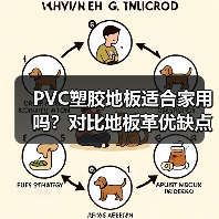 PVC塑胶地板适合家用吗？对比地板革优缺点解析（图3）