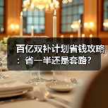 百亿双补计划省钱攻略:省一半还是套路?(图2) 百亿双补计划省钱攻略:省一半还是套路?(图2)