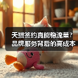 天猫签约真能稳流量?品牌服务背后的高成本陷阱揭秘(图3) 天猫签约真能稳流量?品牌服务背后的高成本陷阱揭秘(图3)