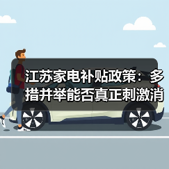 江苏家电补贴政策:多措并举能否真正刺激消费?(图2) 江苏家电补贴政策:多措并举能否真正刺激消费?(图2)