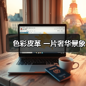 色彩皮革 一片奢华景象