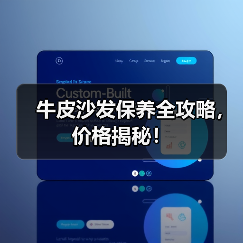 牛皮沙发保养全攻略，价格揭秘！（图4）
