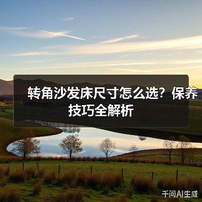 转角沙发床尺寸怎么选？保养技巧全解析