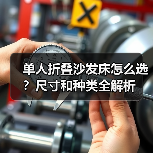单人折叠沙发床怎么选？尺寸和种类全解析