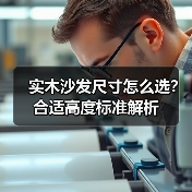 实木沙发尺寸怎么选？合适高度标准解析