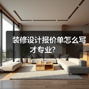 装修设计报价单怎么写才专业？（图3）