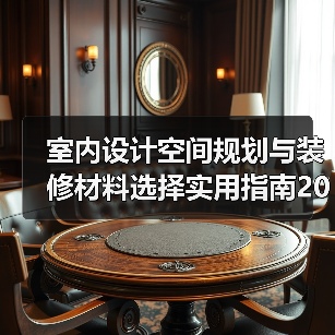 室内设计空间规划与装修材料选择实用指南2026(图2) 室内设计空间规划与装修材料选择实用指南2026(图2)