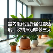 室内设计提升居住舒适度,收纳照明软装三大搭配方法(图4) 室内设计提升居住舒适度,收纳照明软装三大搭配方法(图4)