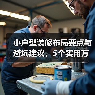 小户型装修布局要点与避坑建议，5个实用方法