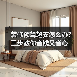 装修预算超支怎么办？三步教你省钱又省心（图4）