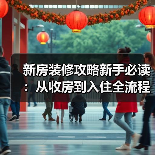 新房装修攻略新手必读：从收房到入住全流程