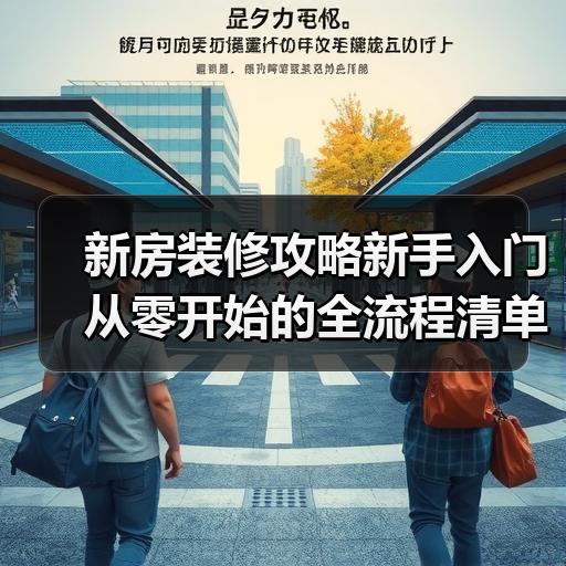 新房装修攻略新手入门从零开始的全流程清单