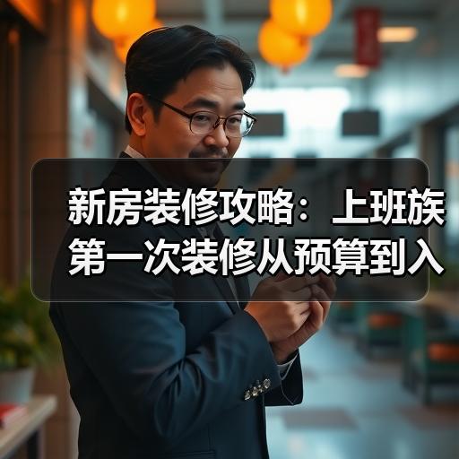 新房装修攻略：上班族第一次装修从预算到入住的全流程拆解