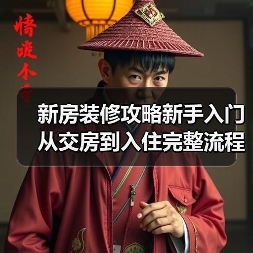 新房装修攻略新手入门从交房到入住完整流程梳理