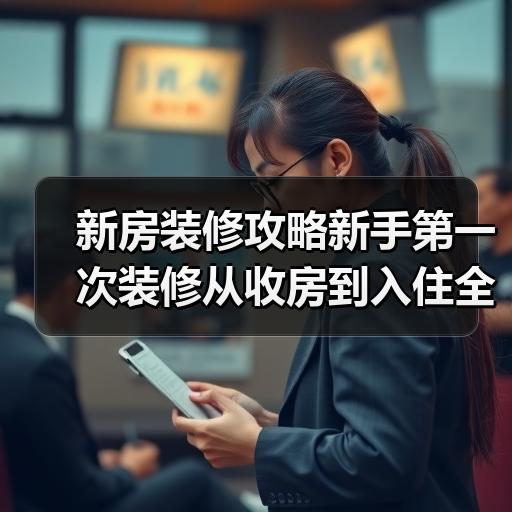 新房装修攻略新手第一次装修从收房到入住全流程拆解