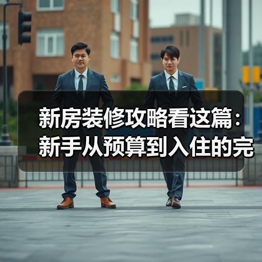 新房装修攻略看这篇：新手从预算到入住的完整流程拆解