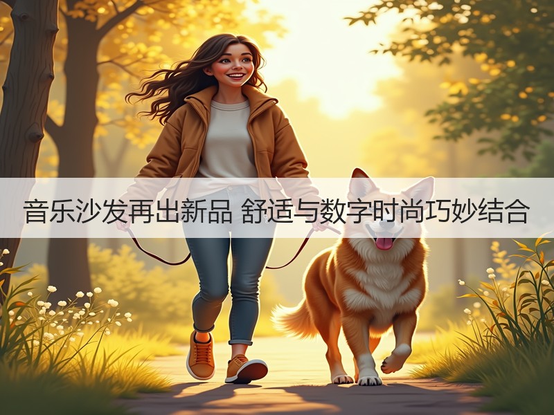 音乐沙发再出新品 舒适与数字时尚巧妙结合