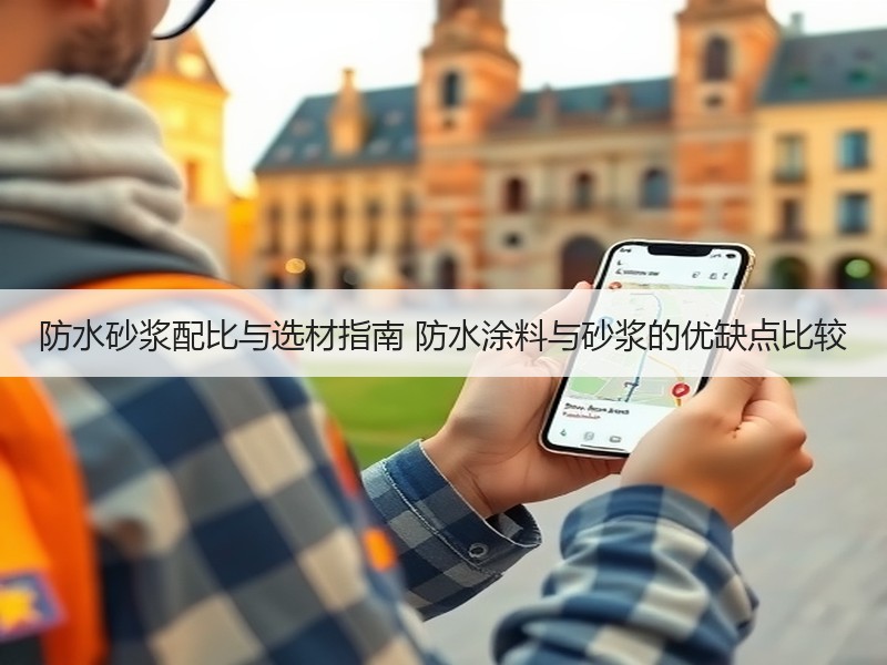 防水砂浆配比与选材指南 防水涂料与砂浆的