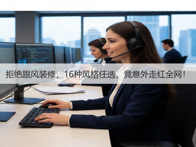 拒绝跟风装修，16种风格任选，竟意外走红