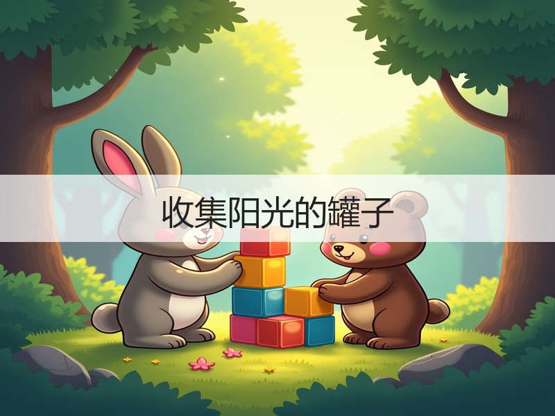 收集阳光的罐子