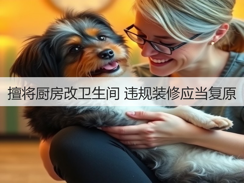 擅将厨房改卫生间 违规装修应当复原
