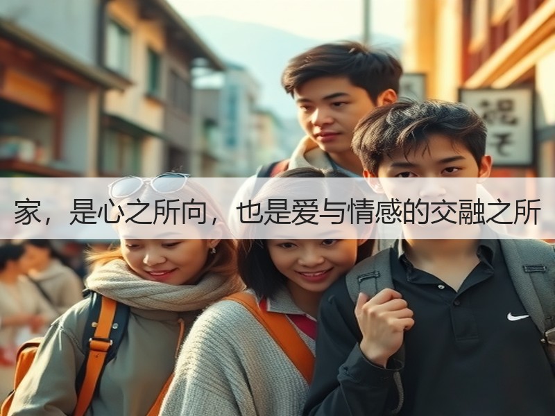 家，是心之所向，也是爱与情感的交融之所