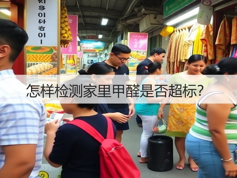 怎样检测家里甲醛是否超标？