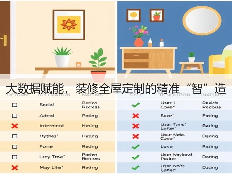 大数据赋能，装修全屋定制的精准“智”造