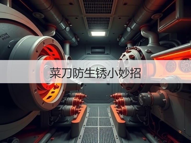 菜刀防生锈小妙招