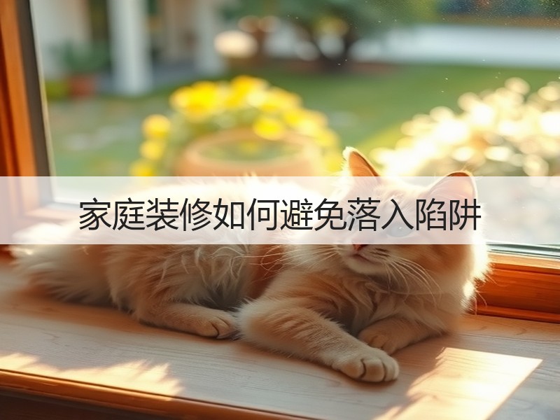 家庭装修如何避免落入陷阱