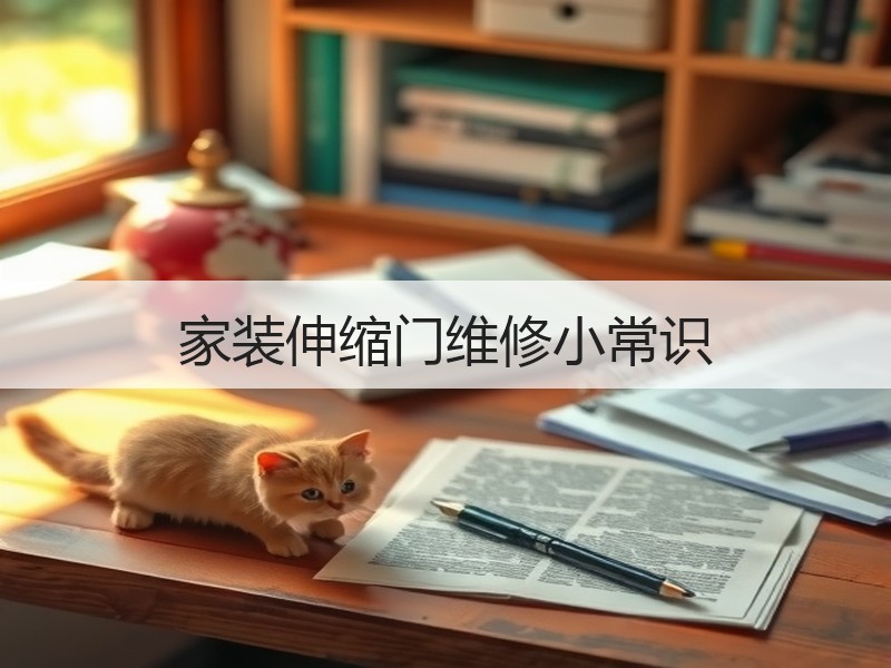 家装伸缩门维修小常识