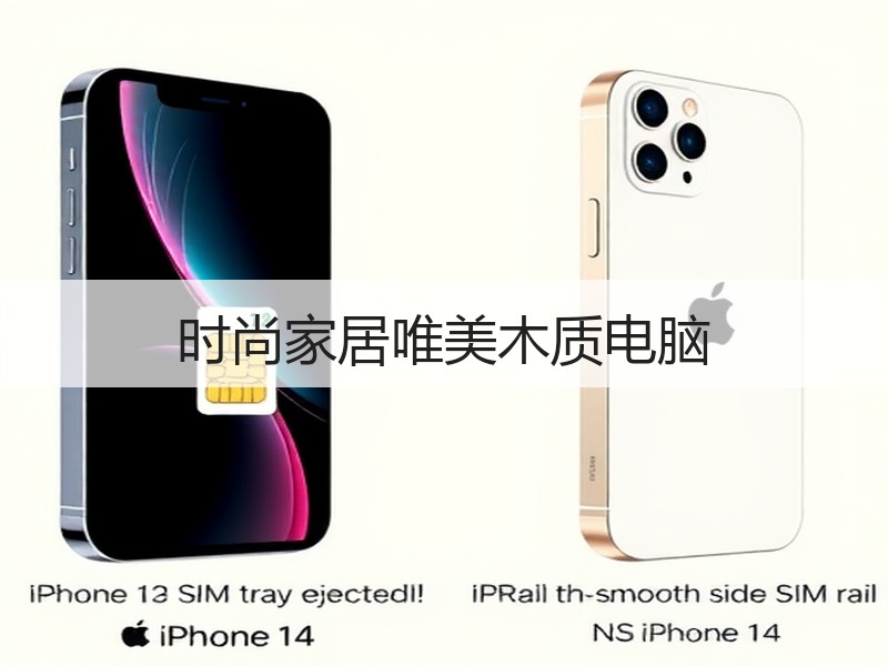 时尚家居唯美木质电脑