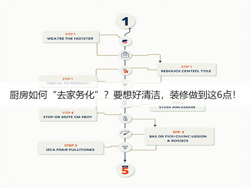 厨房如何“去家务化”？要想好清洁，装修做