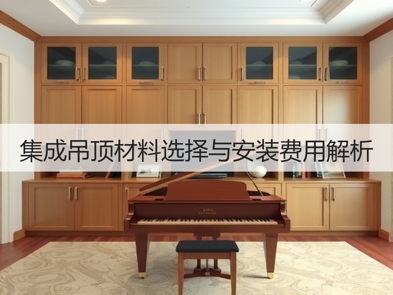 集成吊顶材料选择与安装费用解析