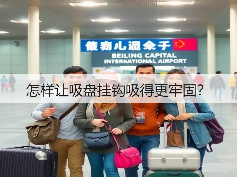 怎样让吸盘挂钩吸得更牢固？
