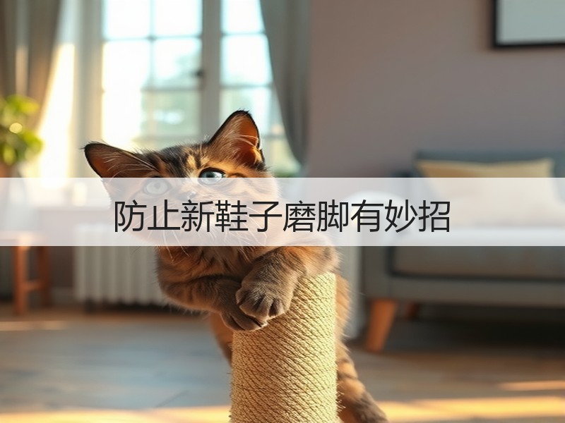 防止新鞋子磨脚有妙招