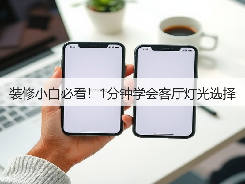 装修小白必看！1分钟学会客厅灯光选择