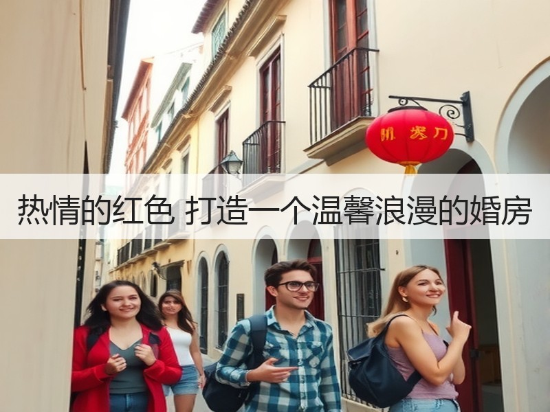 热情的红色 打造一个温馨浪漫的婚房