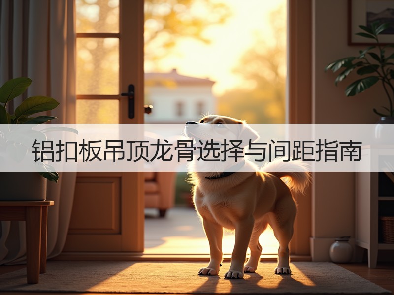 铝扣板吊顶龙骨选择与间距指南