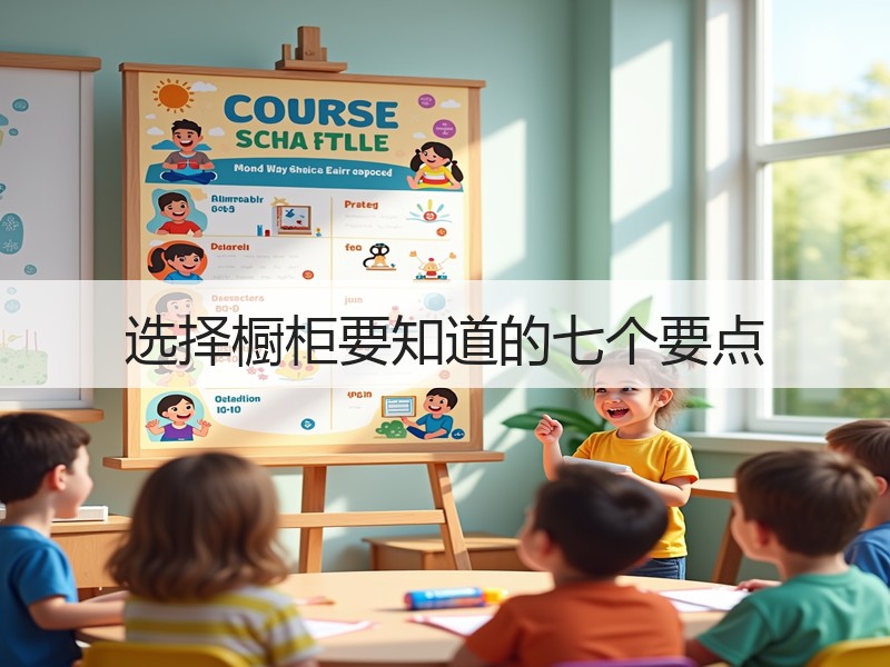 选择橱柜要知道的七个要点