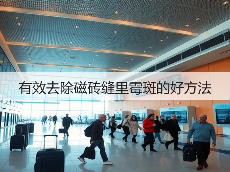 有效去除磁砖缝里霉斑的好方法