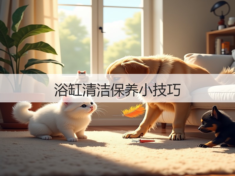 浴缸清洁保养小技巧