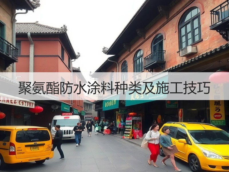 聚氨酯防水涂料种类及施工技巧